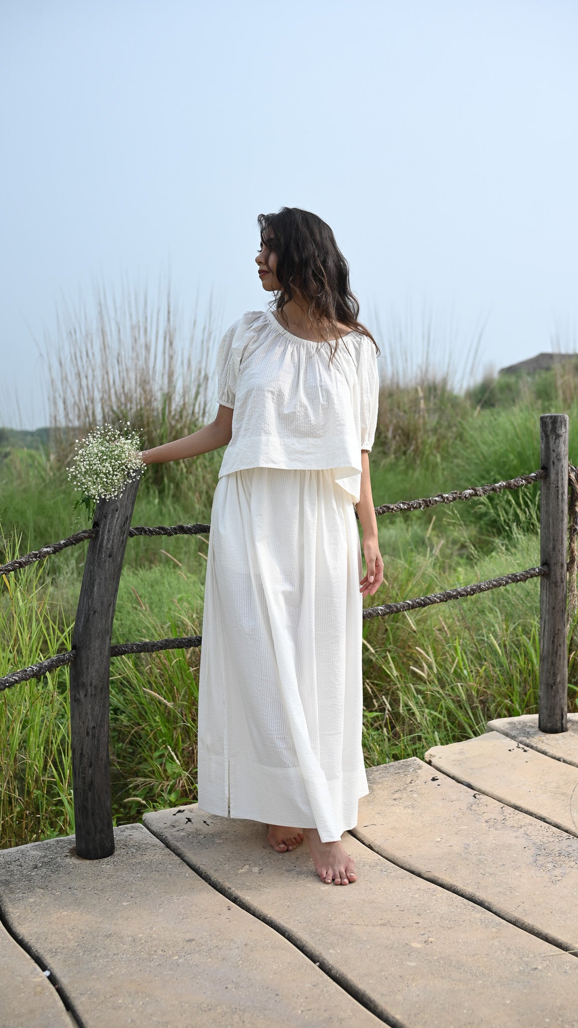 Nora Blouse | Seersucker