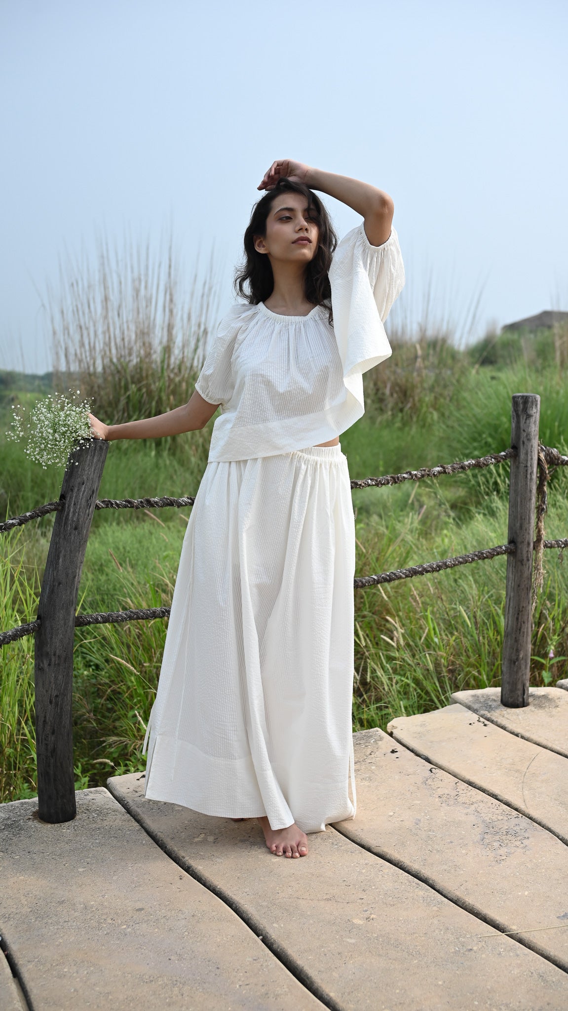 Marni Skirt | Seersucker