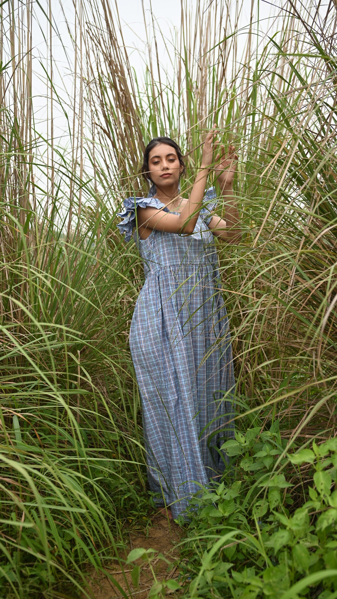 Pia Dress | Heirloom Check
