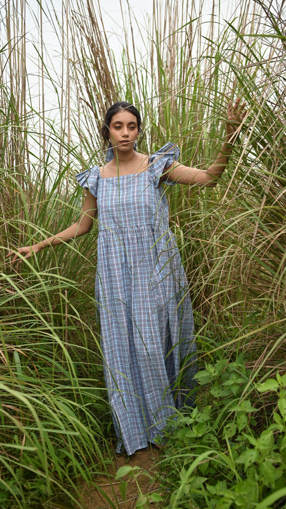 Pia Dress | Heirloom Check