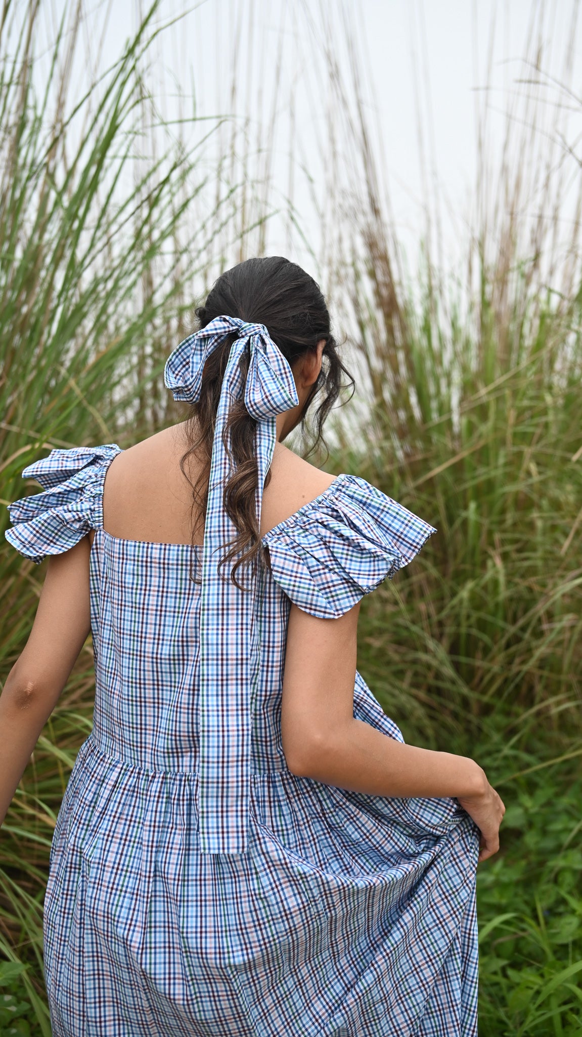 Pia Dress | Heirloom Check