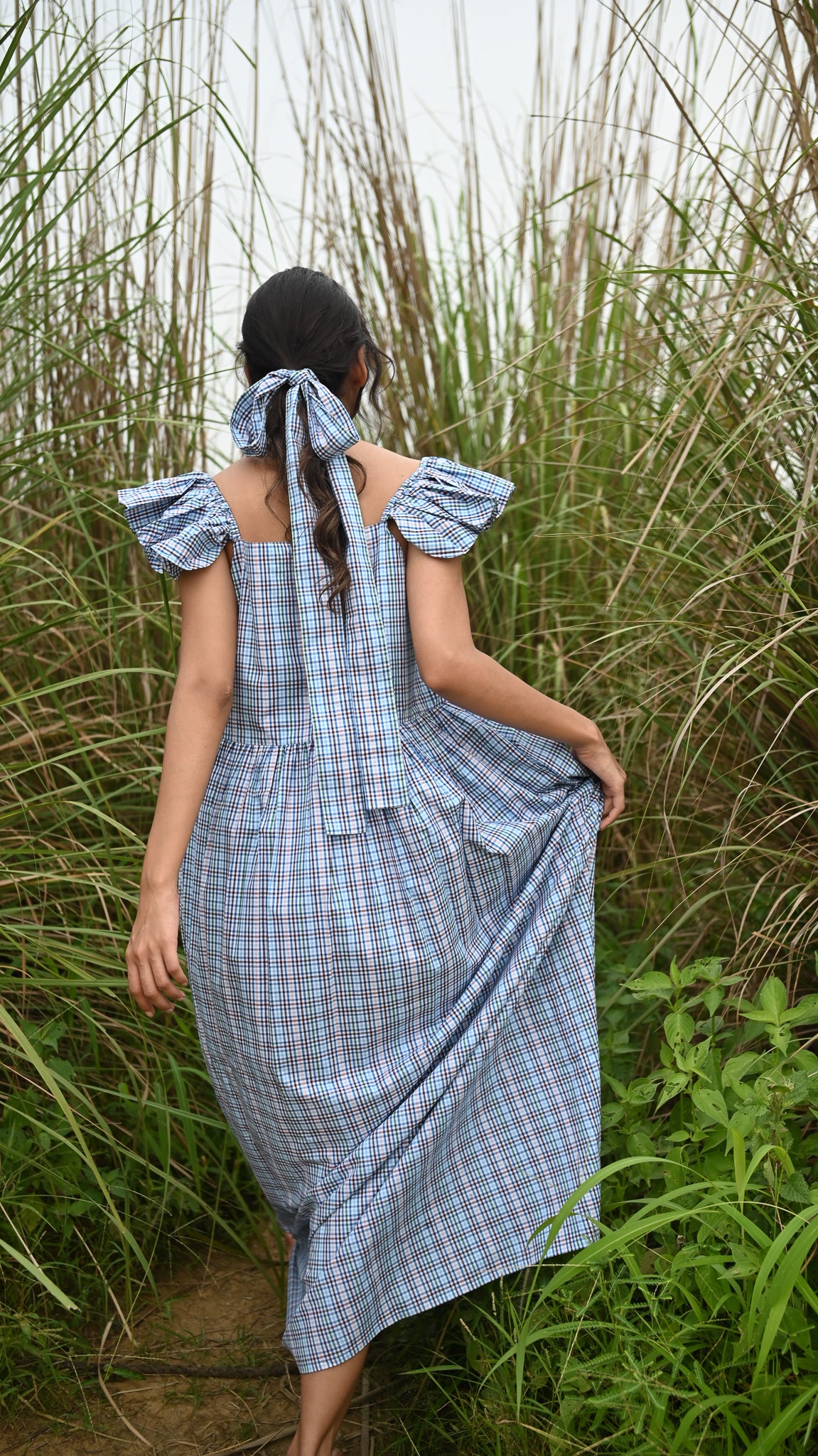 Pia Dress | Heirloom Check