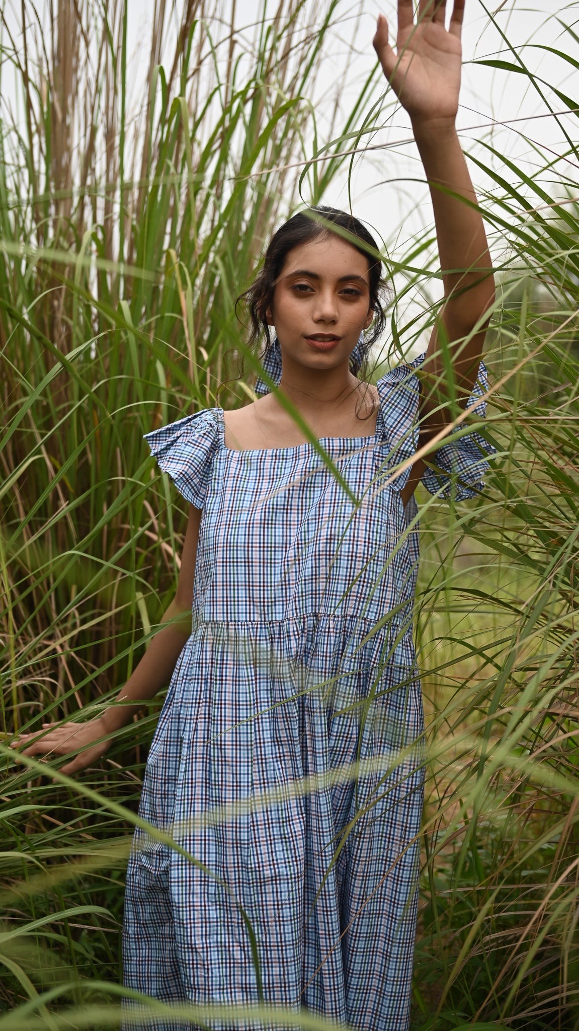 Pia Dress | Heirloom Check