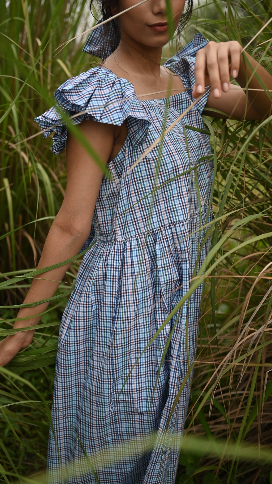 Pia Dress | Heirloom Check