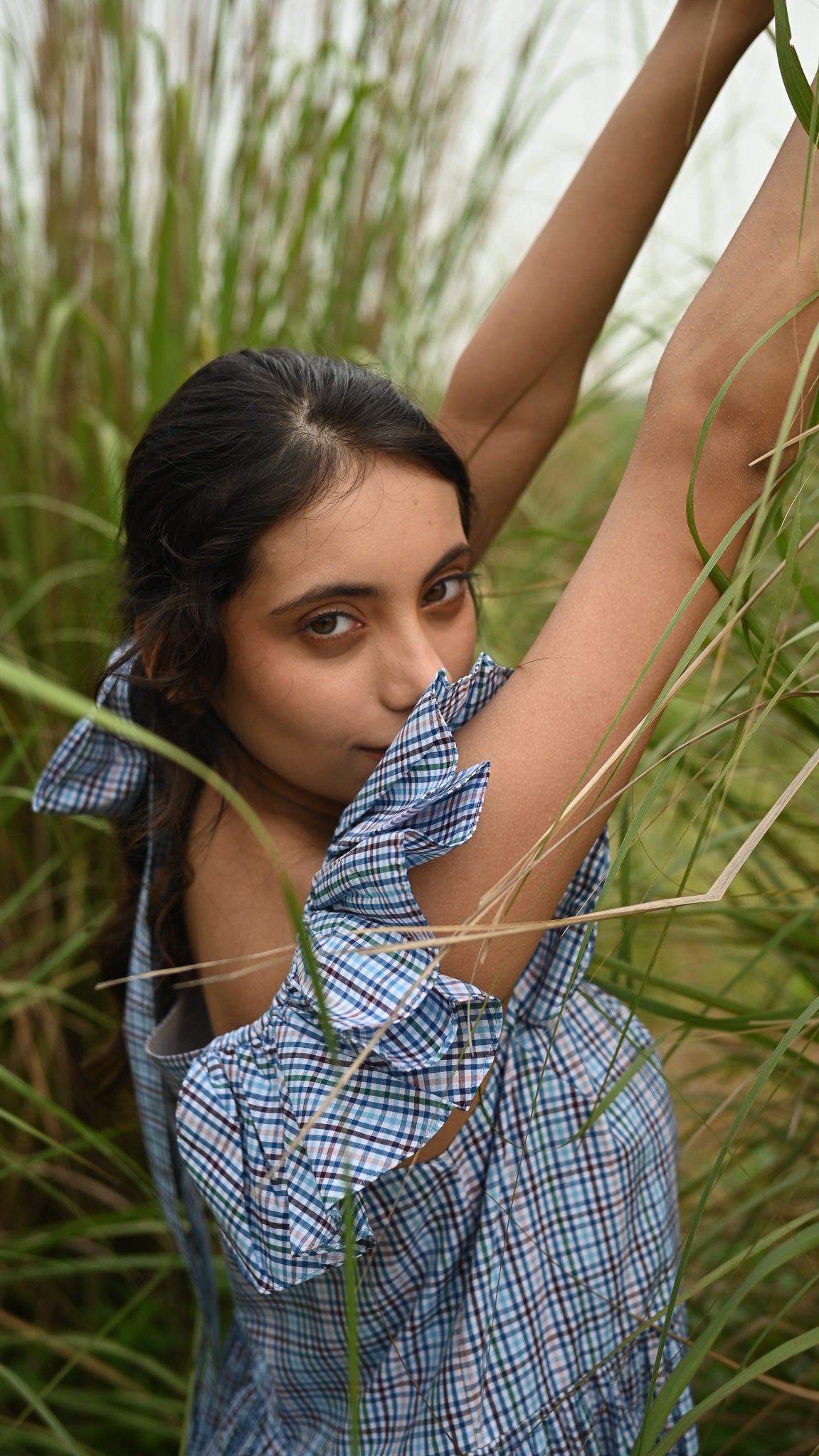 Pia Dress | Heirloom Check