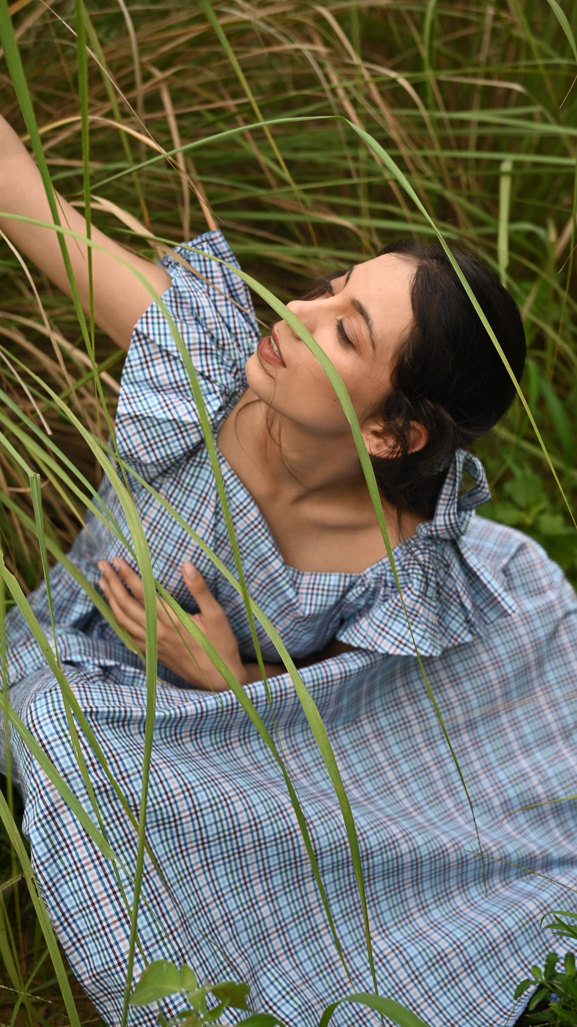 Pia Dress | Heirloom Check