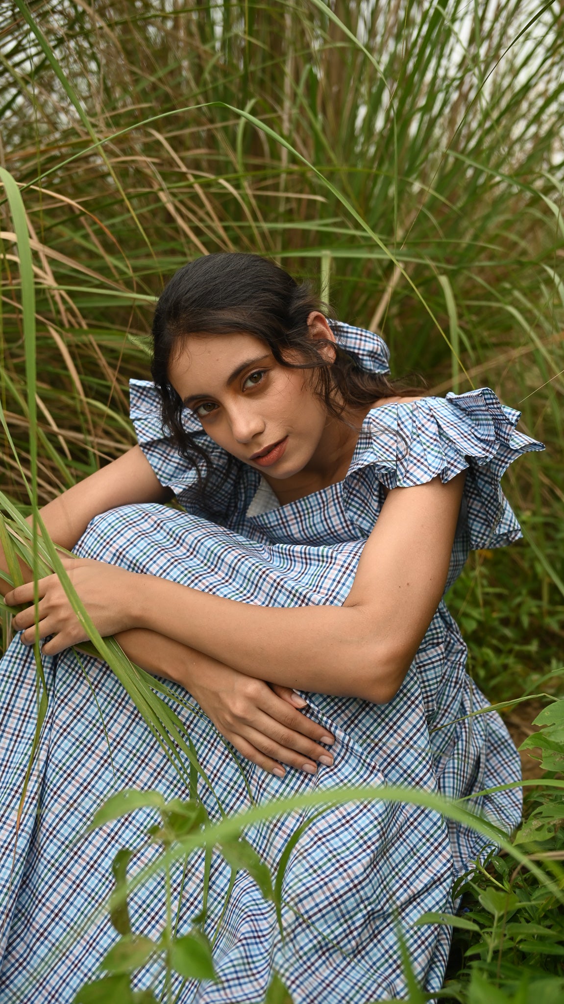Pia Dress | Heirloom Check