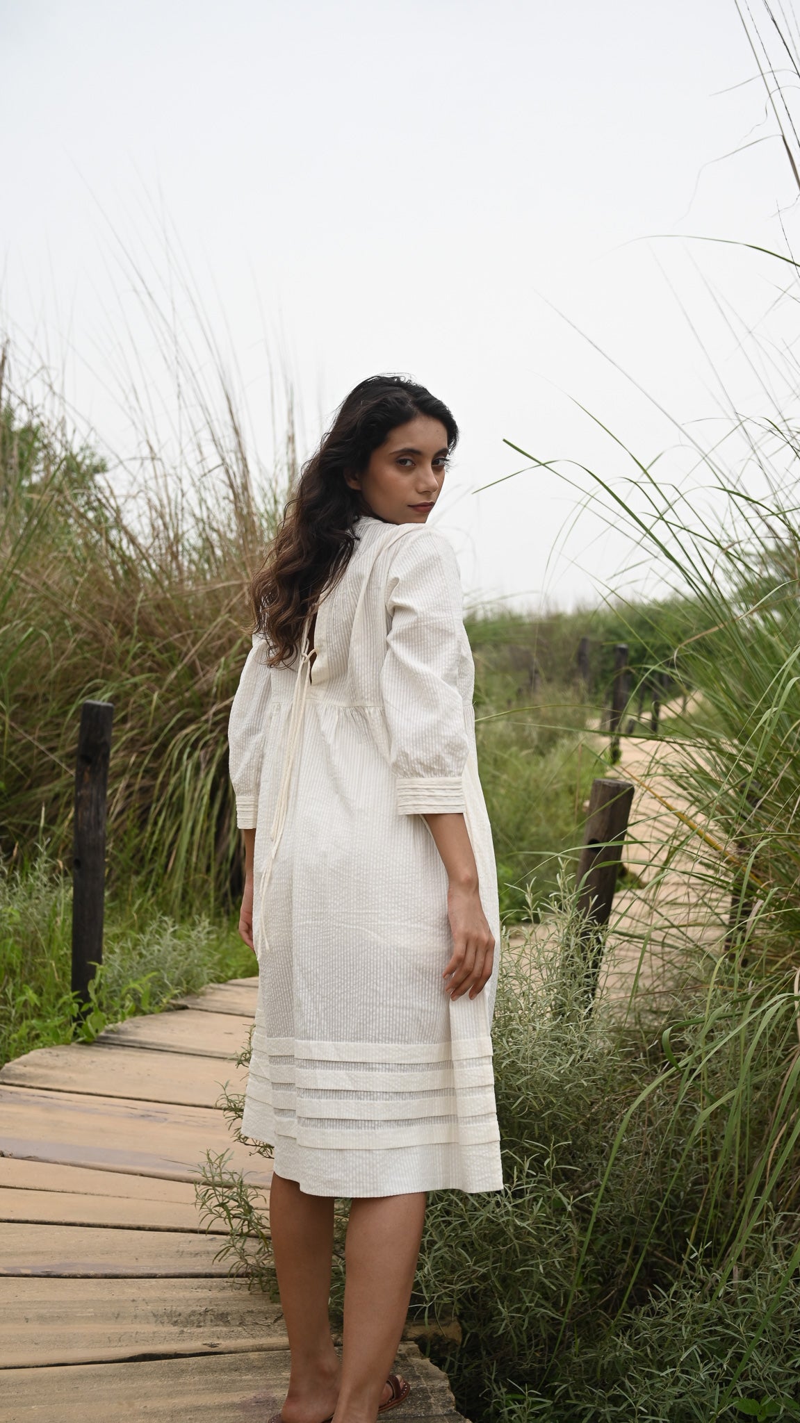 Bette Dress | Seersucker