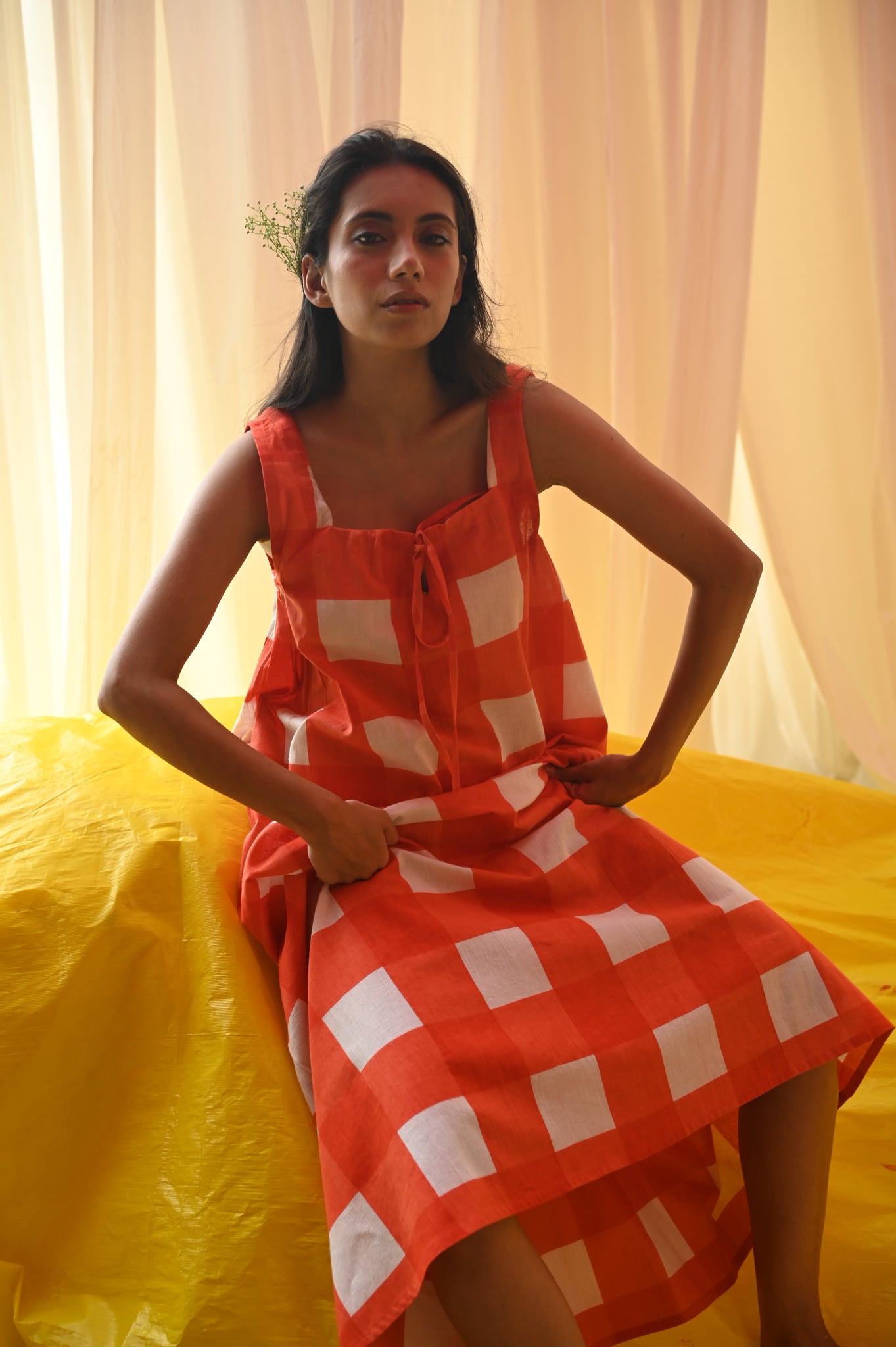 Asa | Tomato Check Maxi
