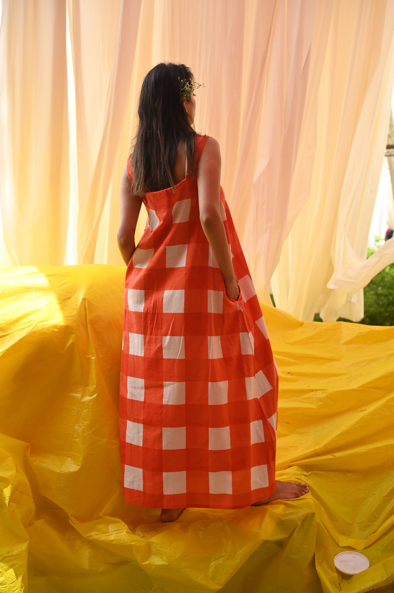 Asa | Tomato Check Maxi