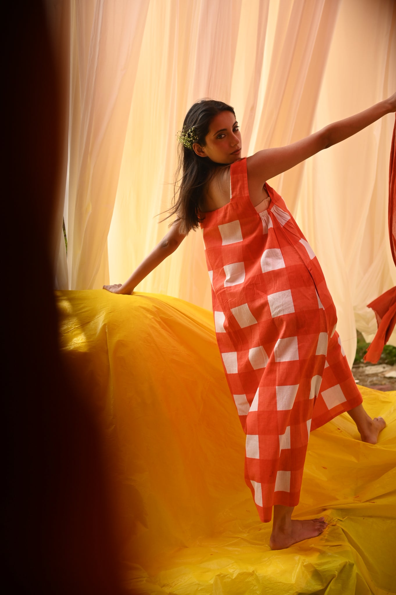 Asa | Tomato Check Maxi