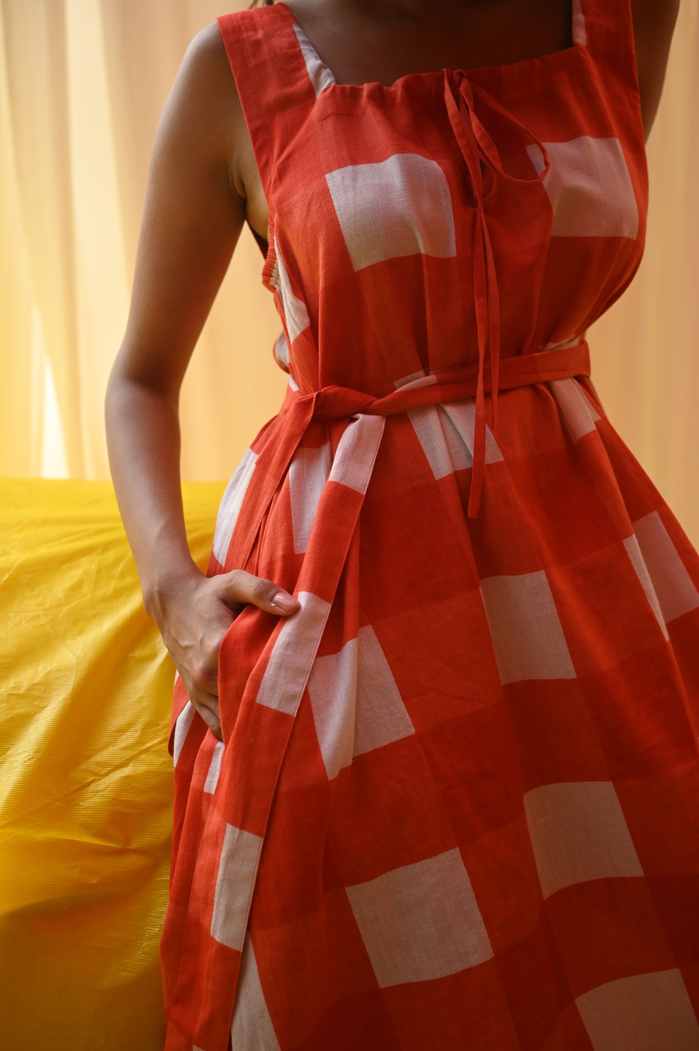 Asa | Tomato Check Maxi