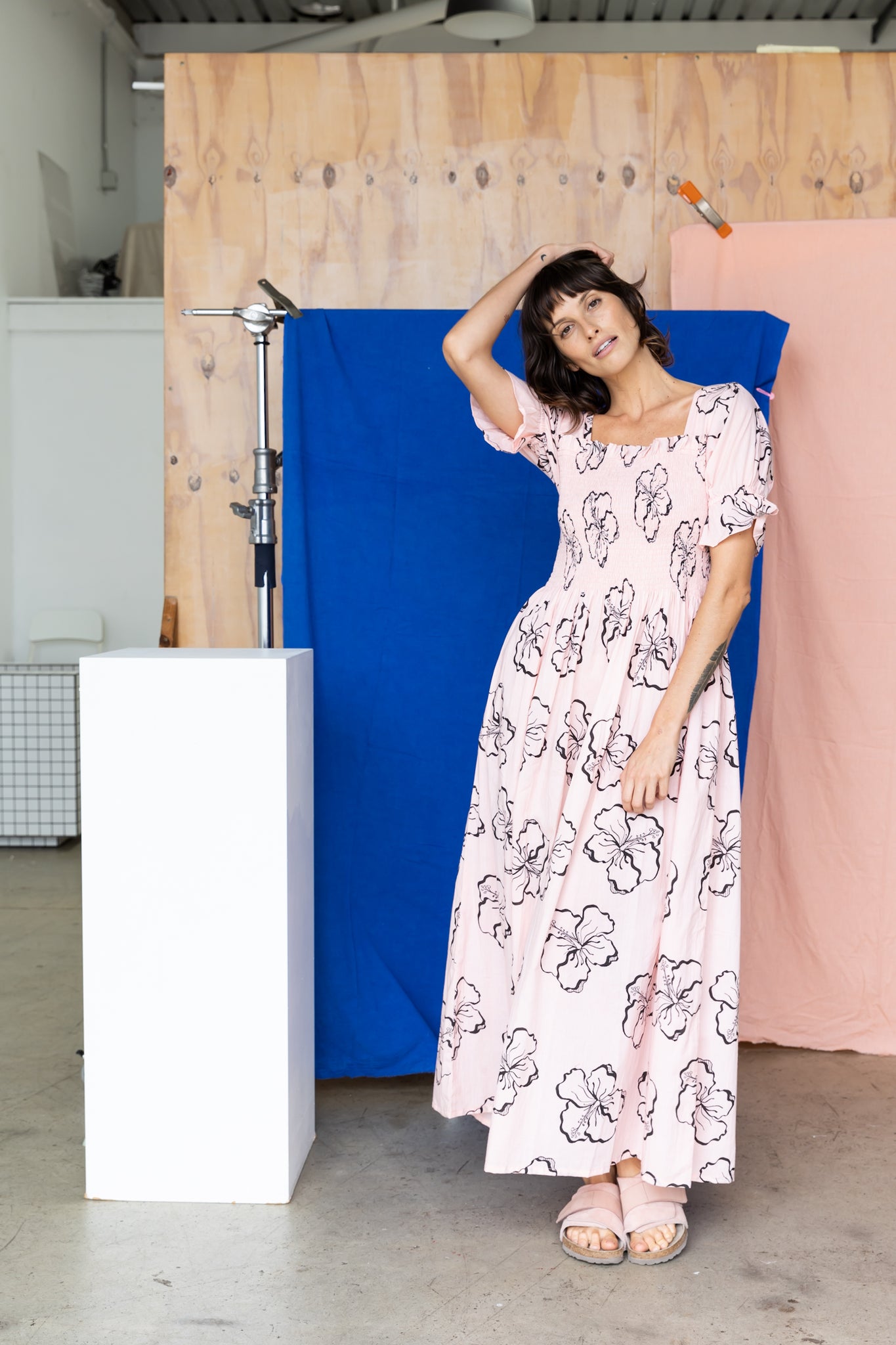 Leni | Pink Hibiscus