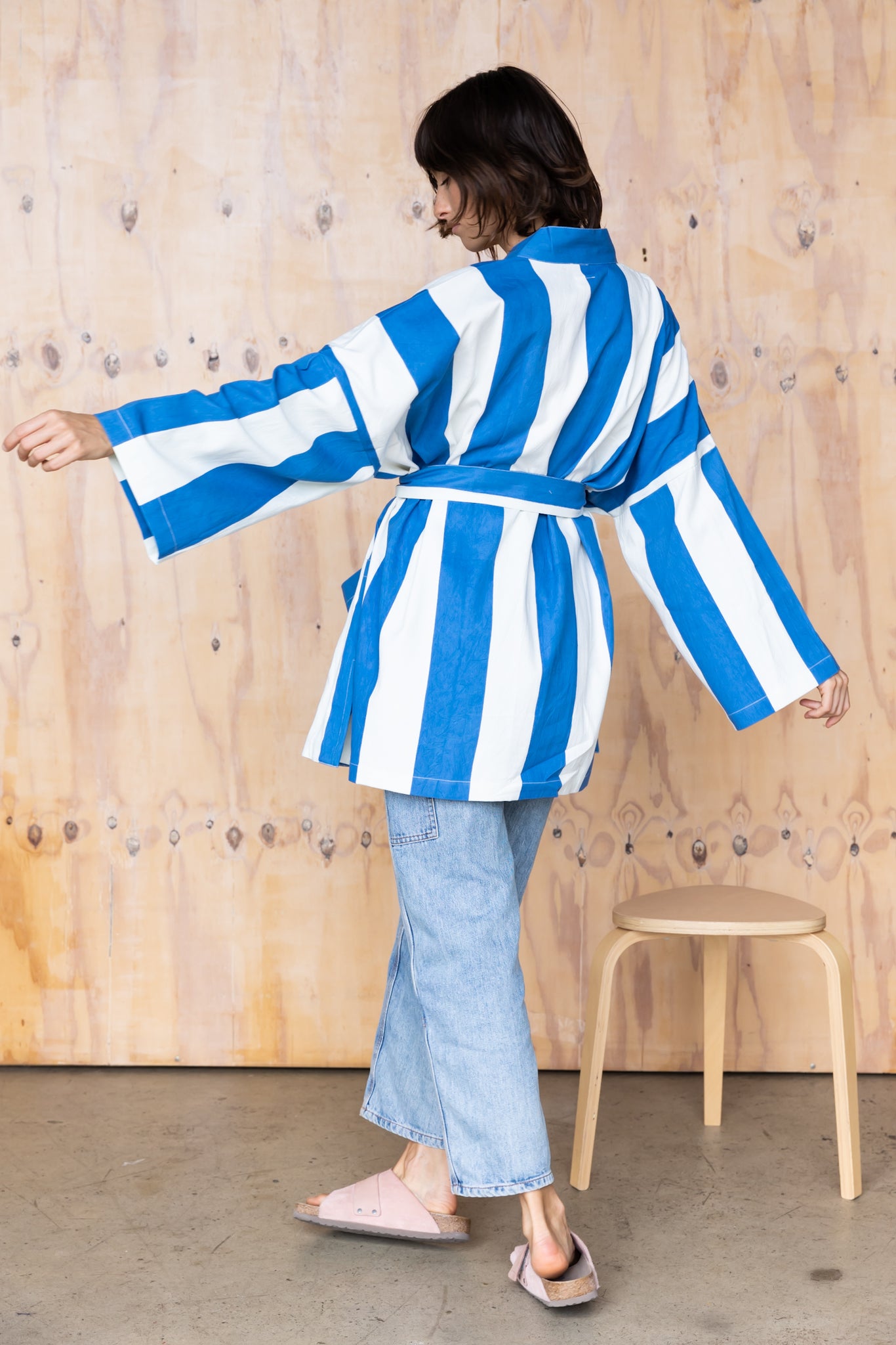 Rafa Jacket | Blue Stripe
