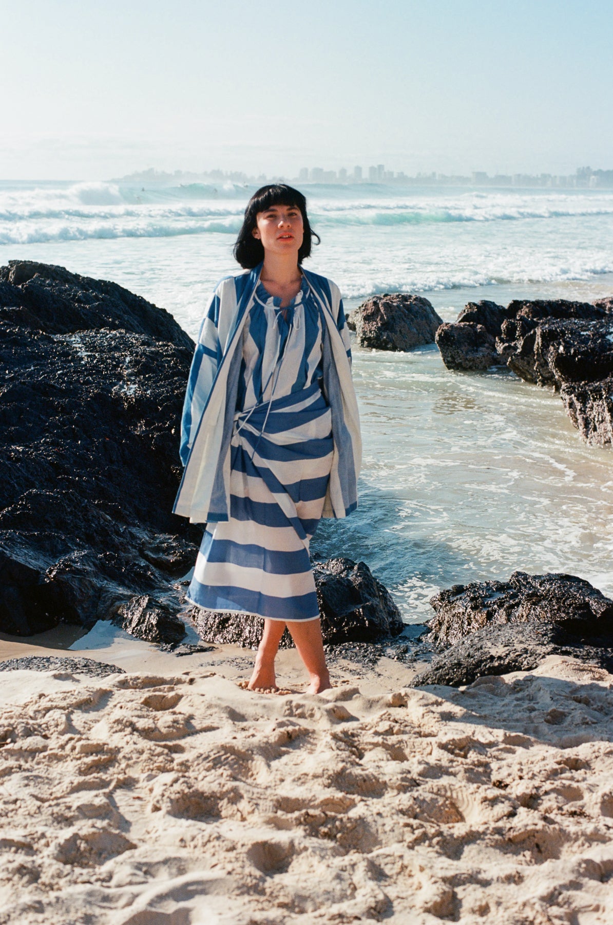 Sarong | Blue Stripe