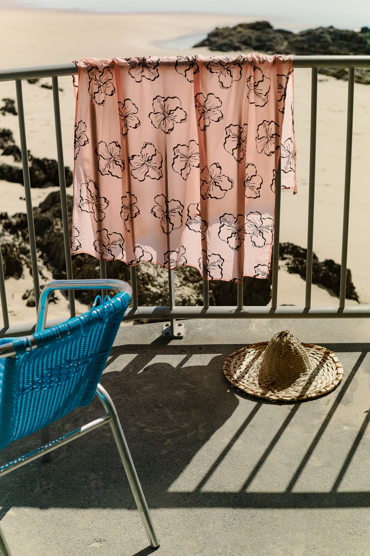 Sarong | Pink Hibiscus