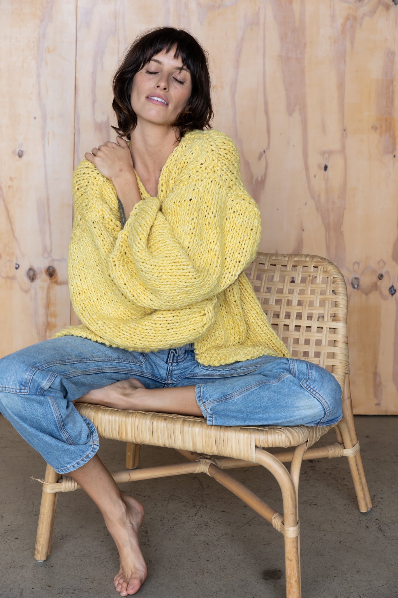 Ruth Cardigan Marigold