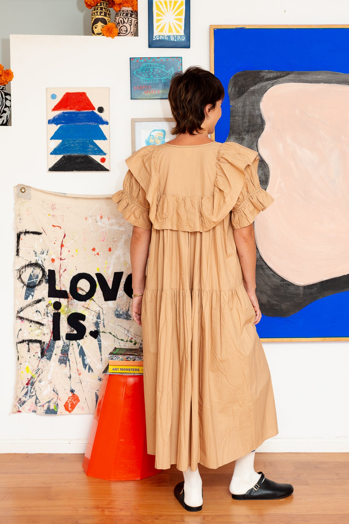 Clay Maribel |  Organic Cotton Maxi Dress